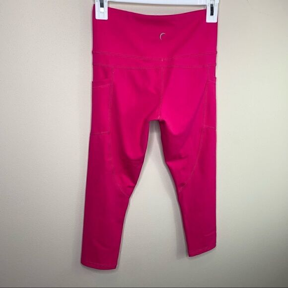 Zyia Party Pink pocket light n tight Capri size 4 - Picture 5 of 7